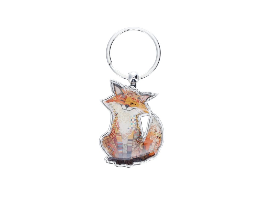 Porte-clés renard en métal – Bug Art Kooks