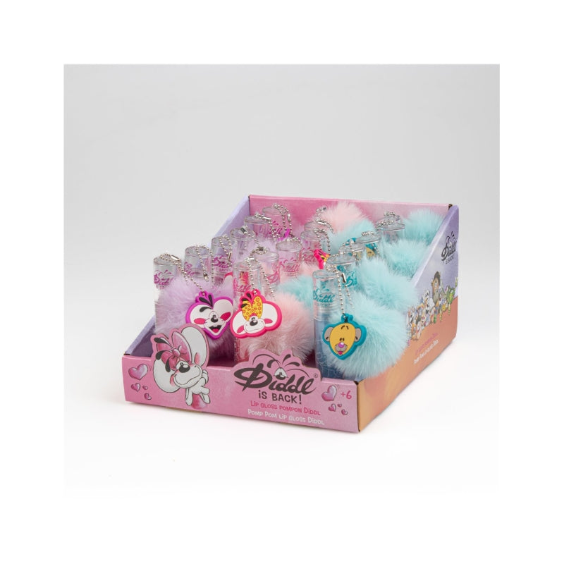 LIP GLOSS GLITTER POMPON DIDDL