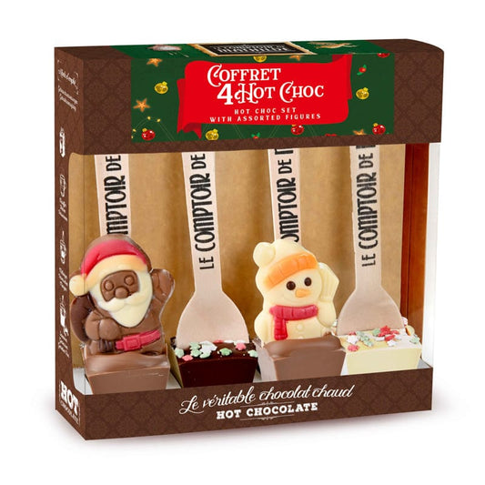 Coffret 4 Hot Chocolate Edition Noël 4X30G