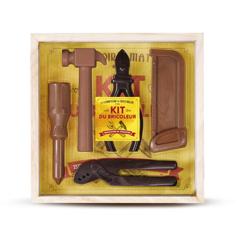 Kit Du Bricoleur Chocolats Noir & Lait 175G