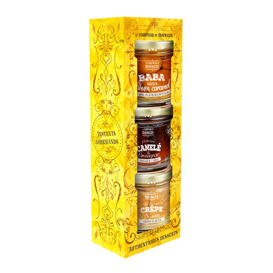 Coffret Authentiques Desserts 3X100G