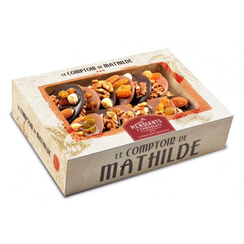 Coffret Mendiants 2 Chocolats 200G