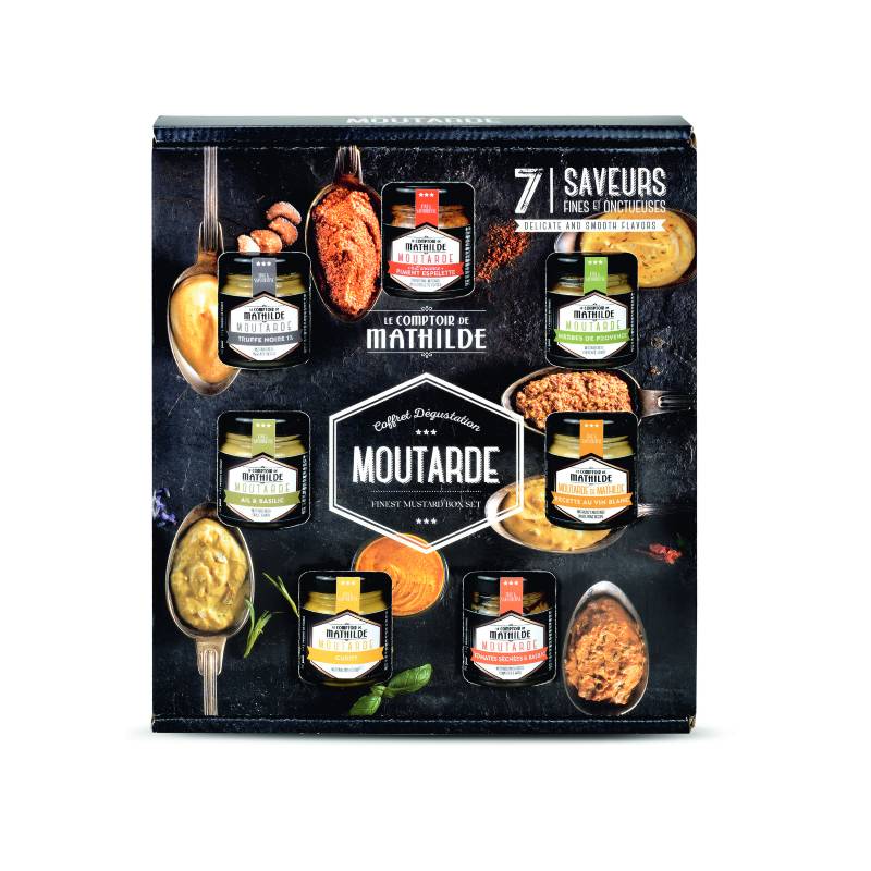 Coffret Degustation Moutardes 7X35G