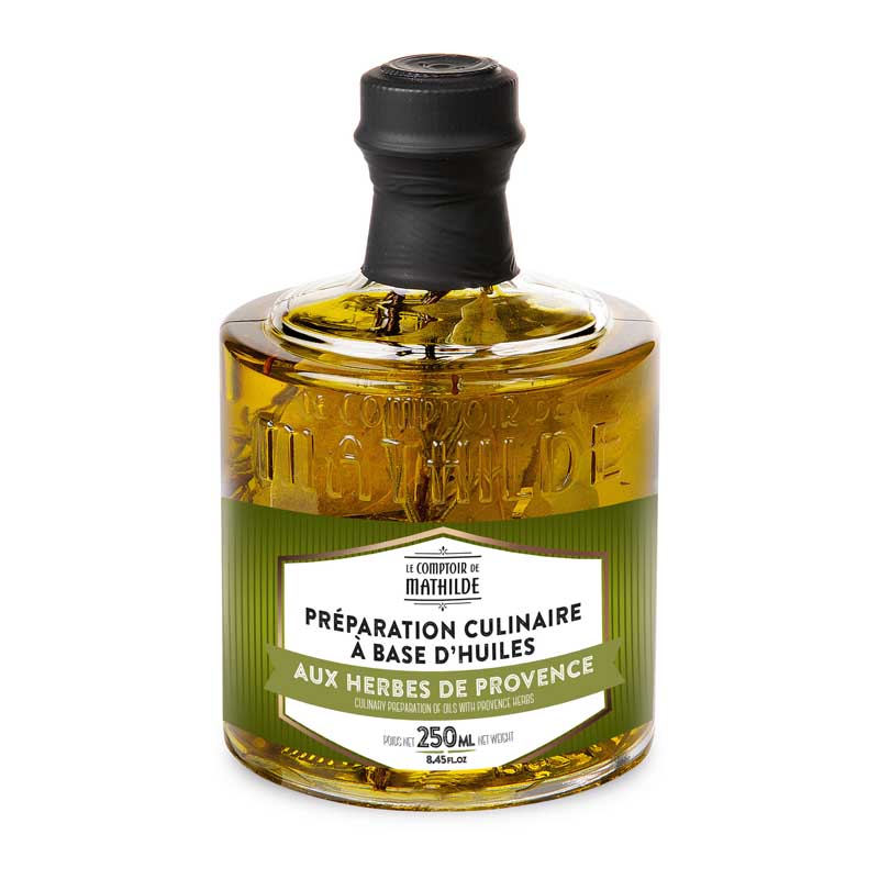 Préparation Culinaire A Base D'huiles Aux Herbes De Provence 250 Ml