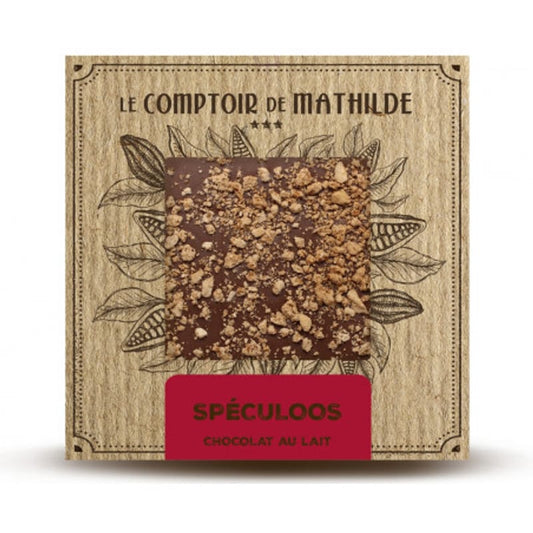 Tablette Chocolat Lait Speculoos 80G