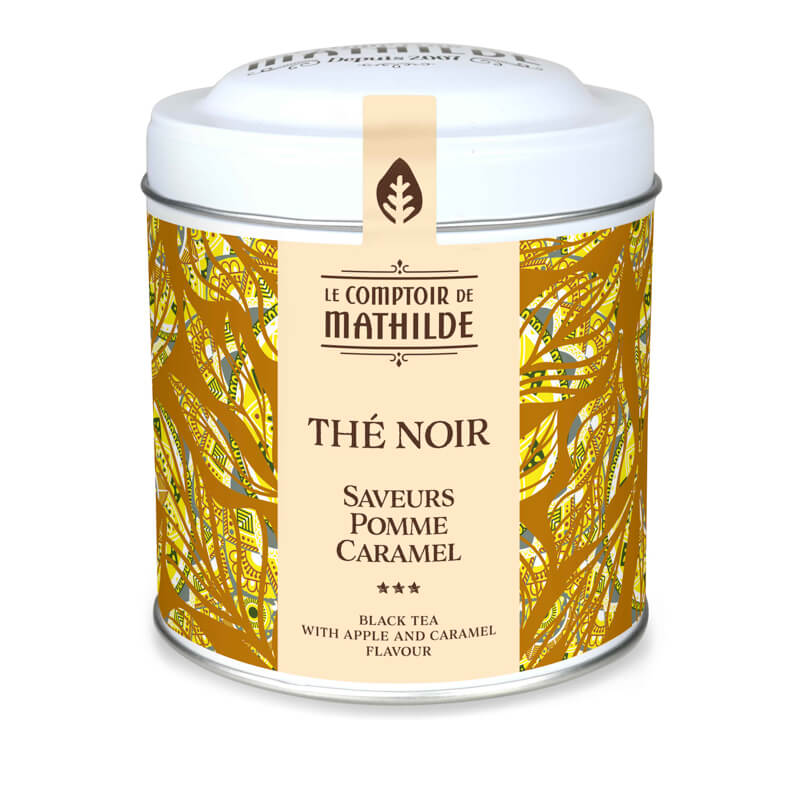 Thé Noir Saveurs Pomme Caramel 100G