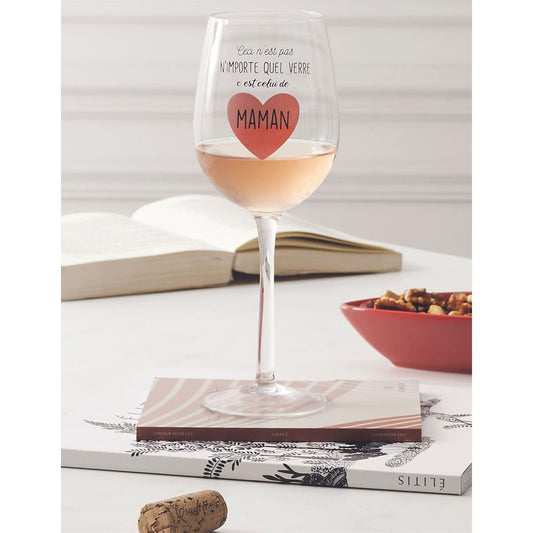 Verre de vin maman