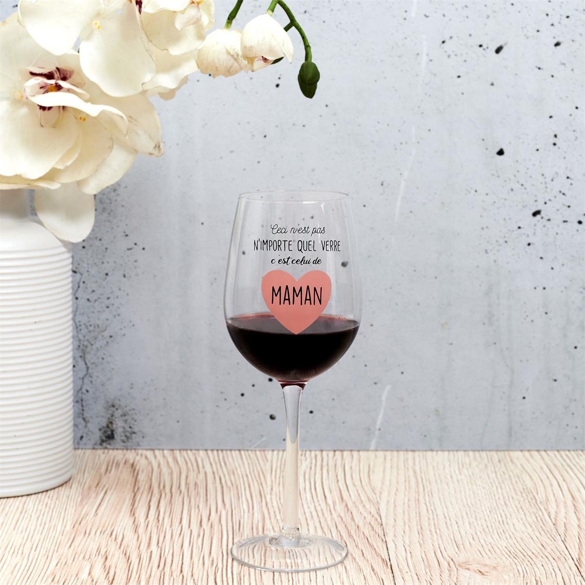 Verre de vin maman