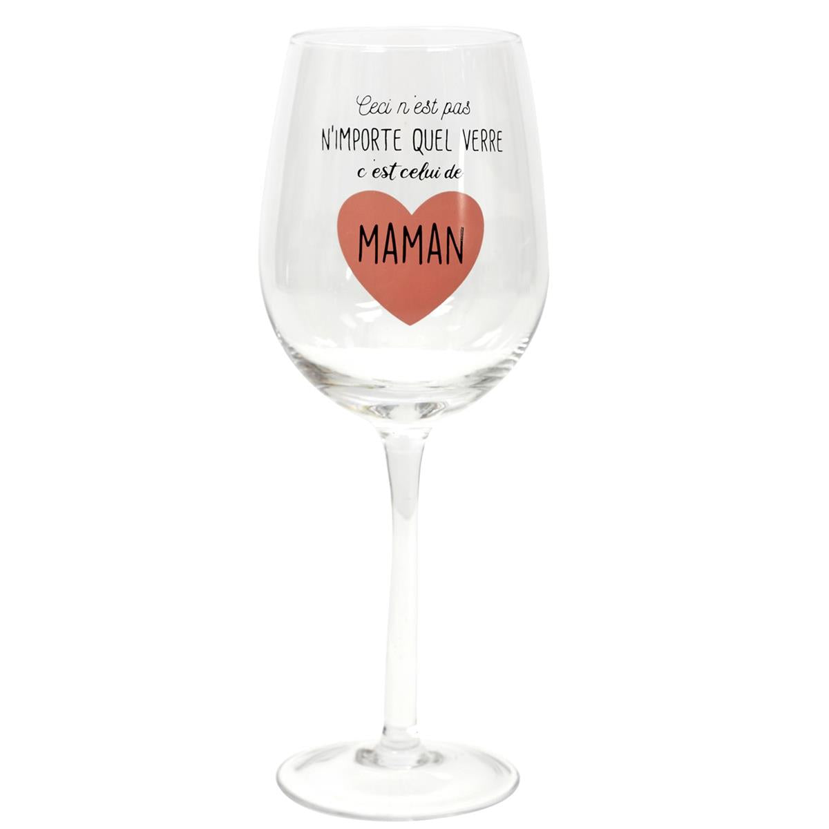 Verre de vin maman
