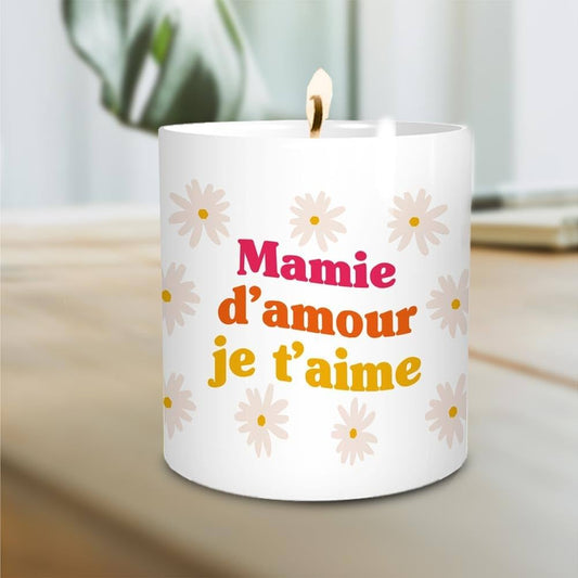 Bougie mamie d'amour