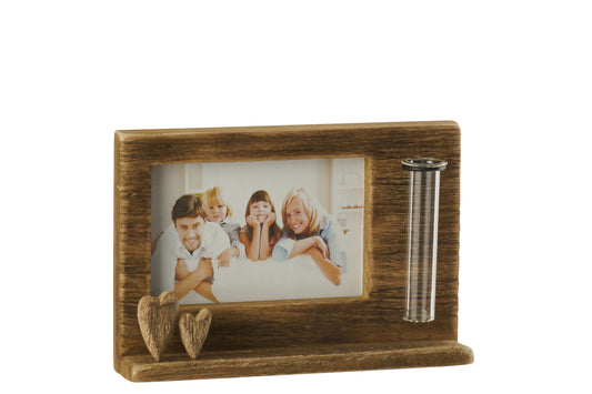 Cadre photo coeur