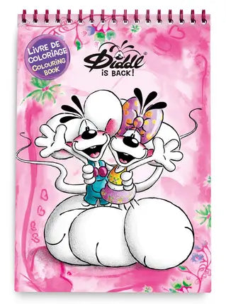 Cahier de coloriage diddl