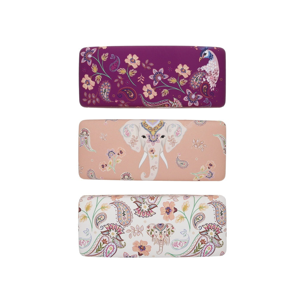 Boite a lunette cachemire