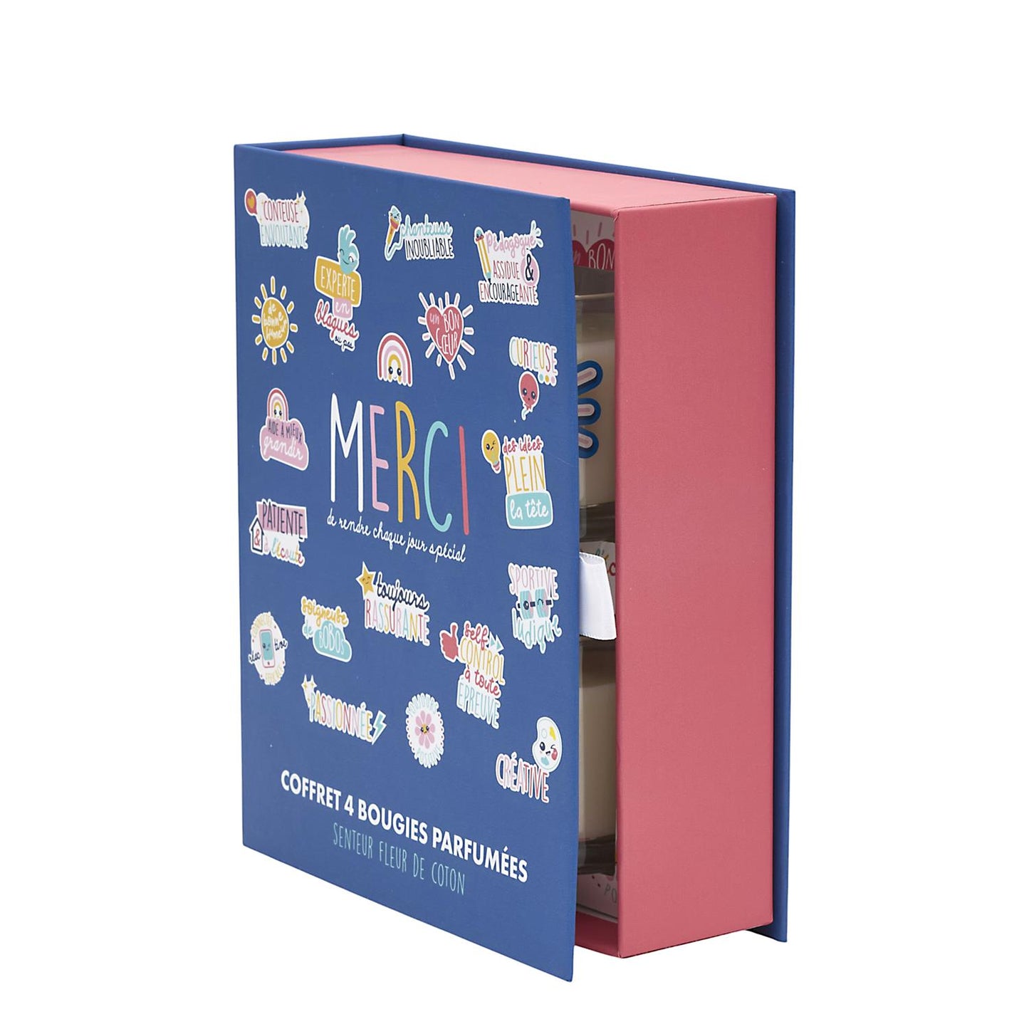 Coffret bougie merci