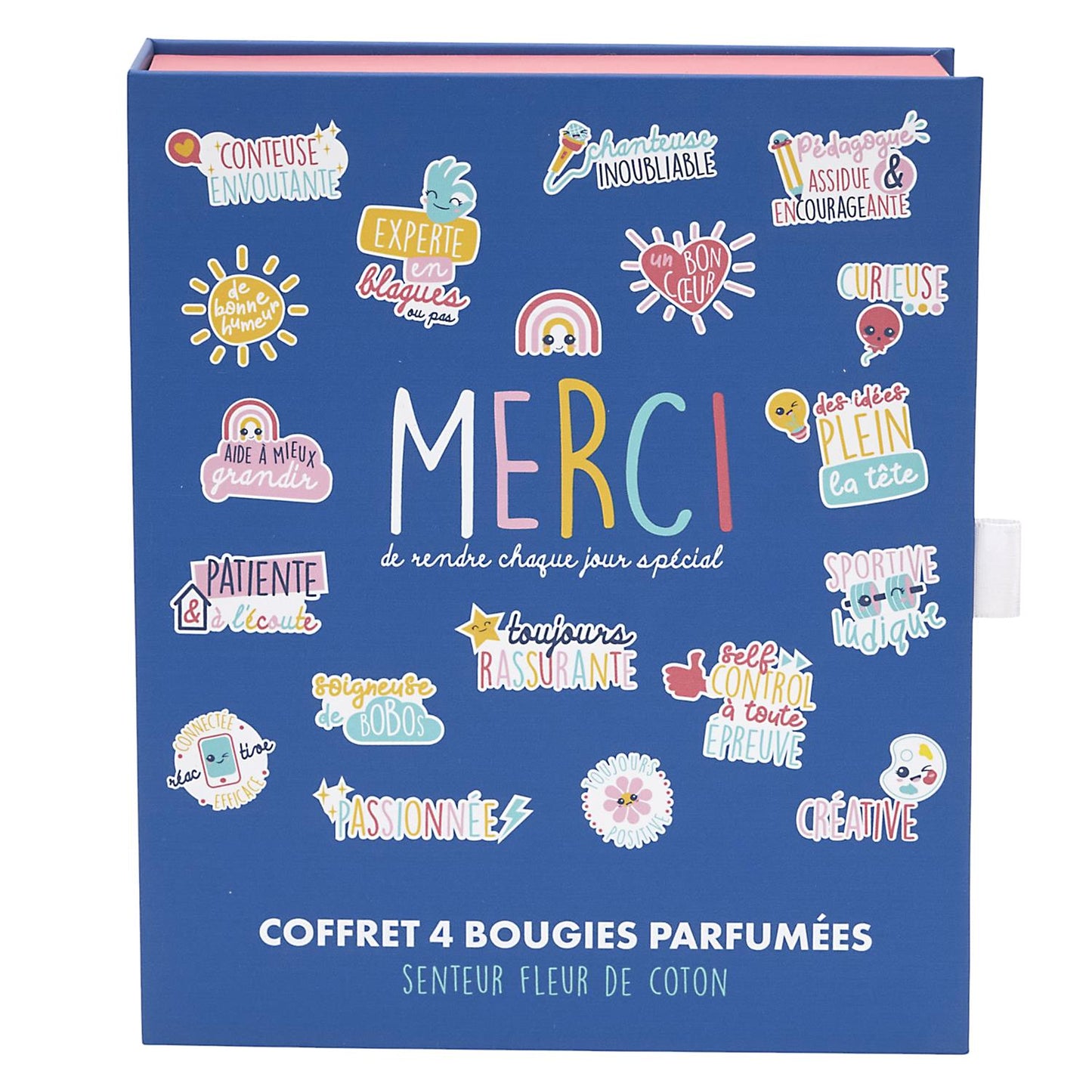Coffret bougie merci