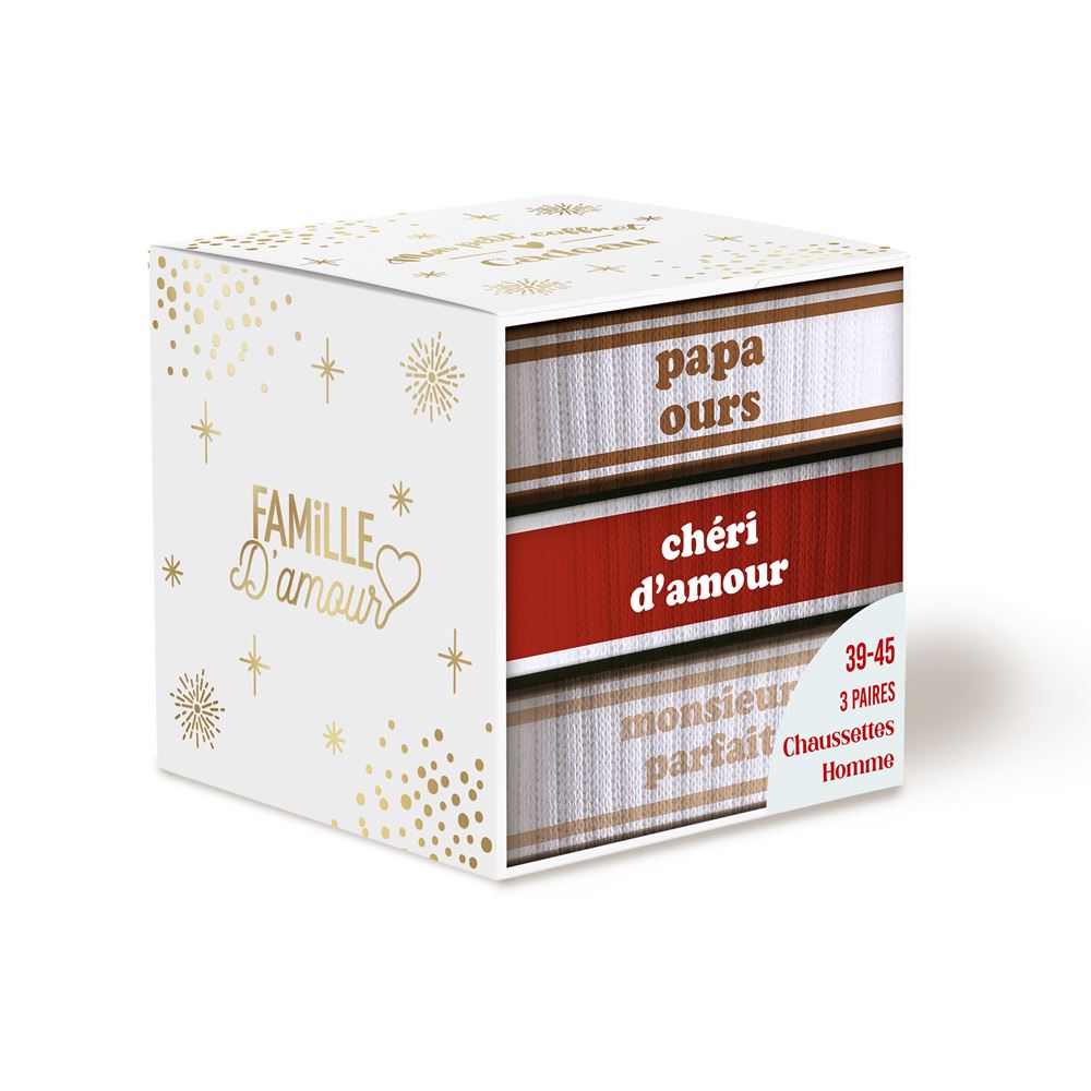 Coffret chaussettes papa