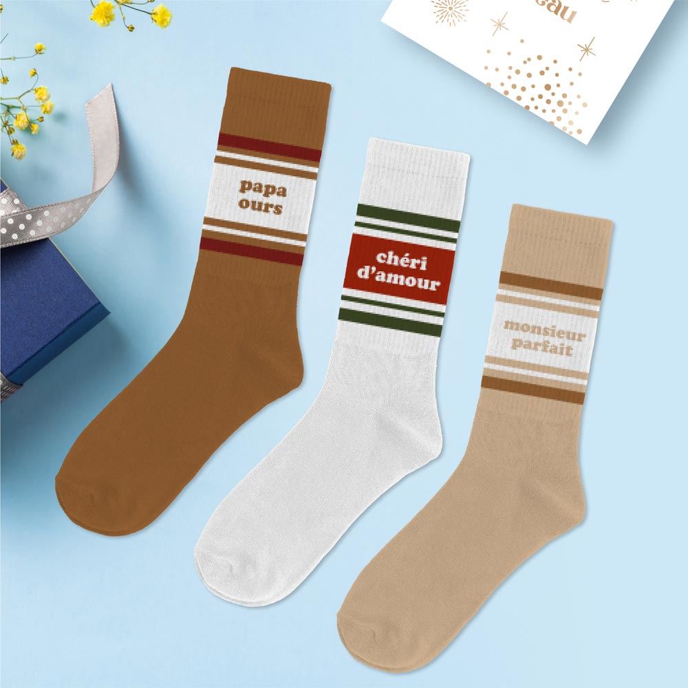 Coffret chaussettes papa