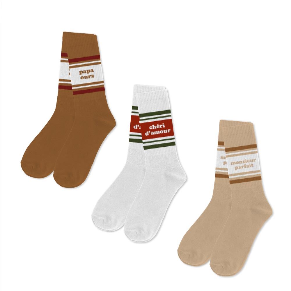 Coffret chaussettes papa