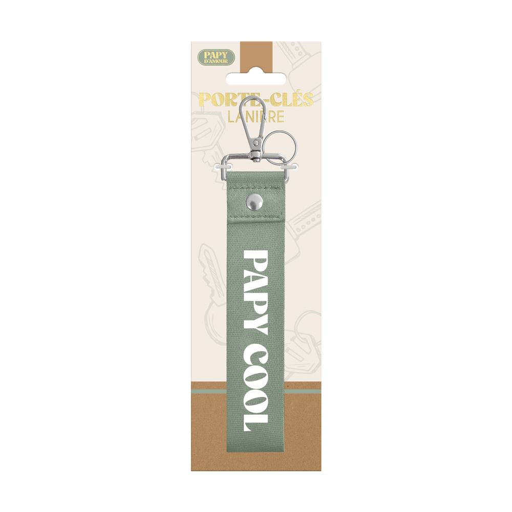 Porte clés lanière papy