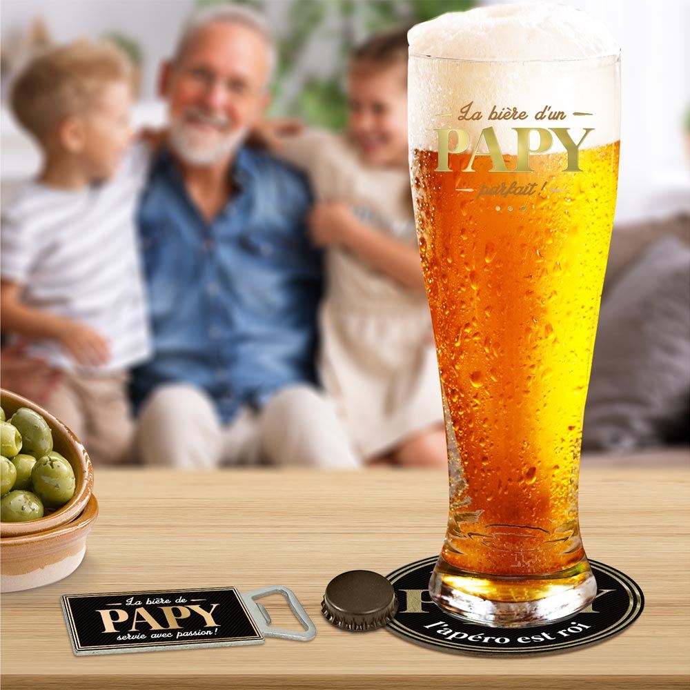 Coffret bière papy