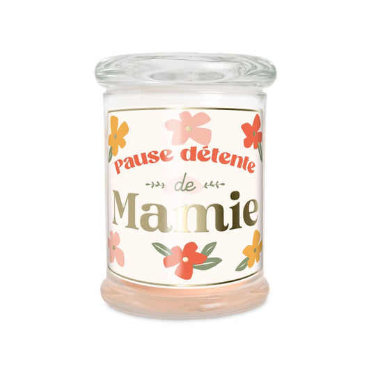 Bougie pause détente mamie
