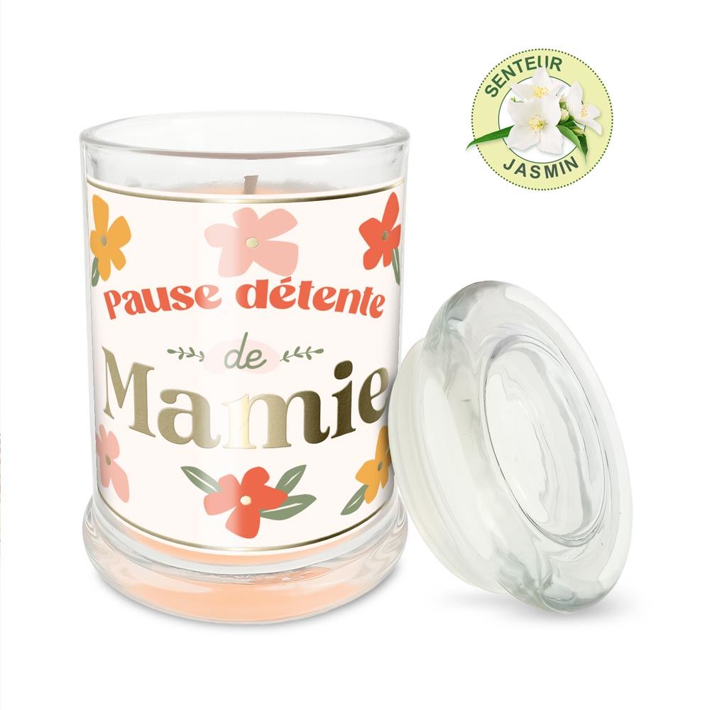 Bougie pause détente mamie