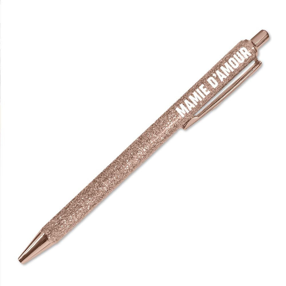 Stylo paillettes mamie