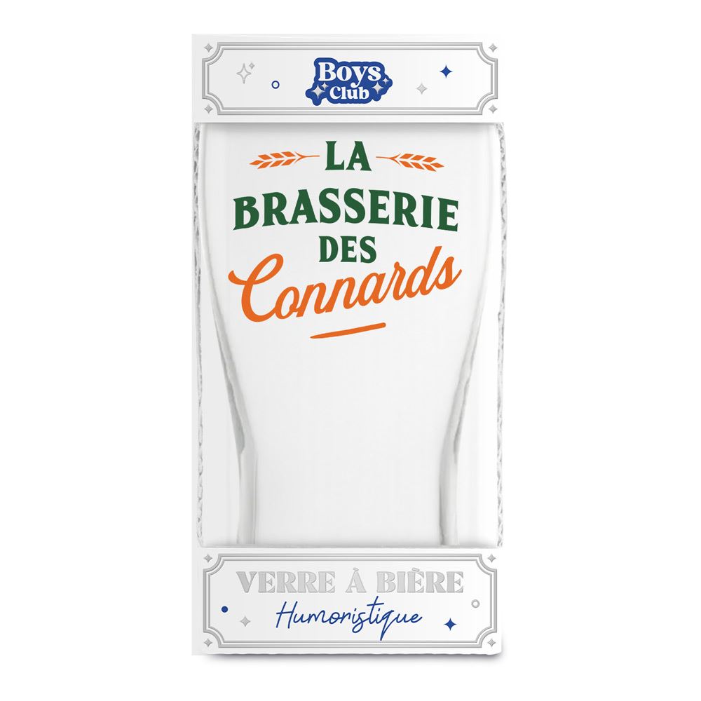 Verre biere Connards