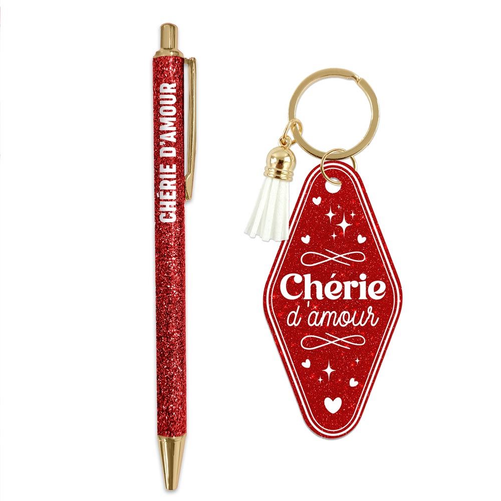 Duo paillettes chérie
