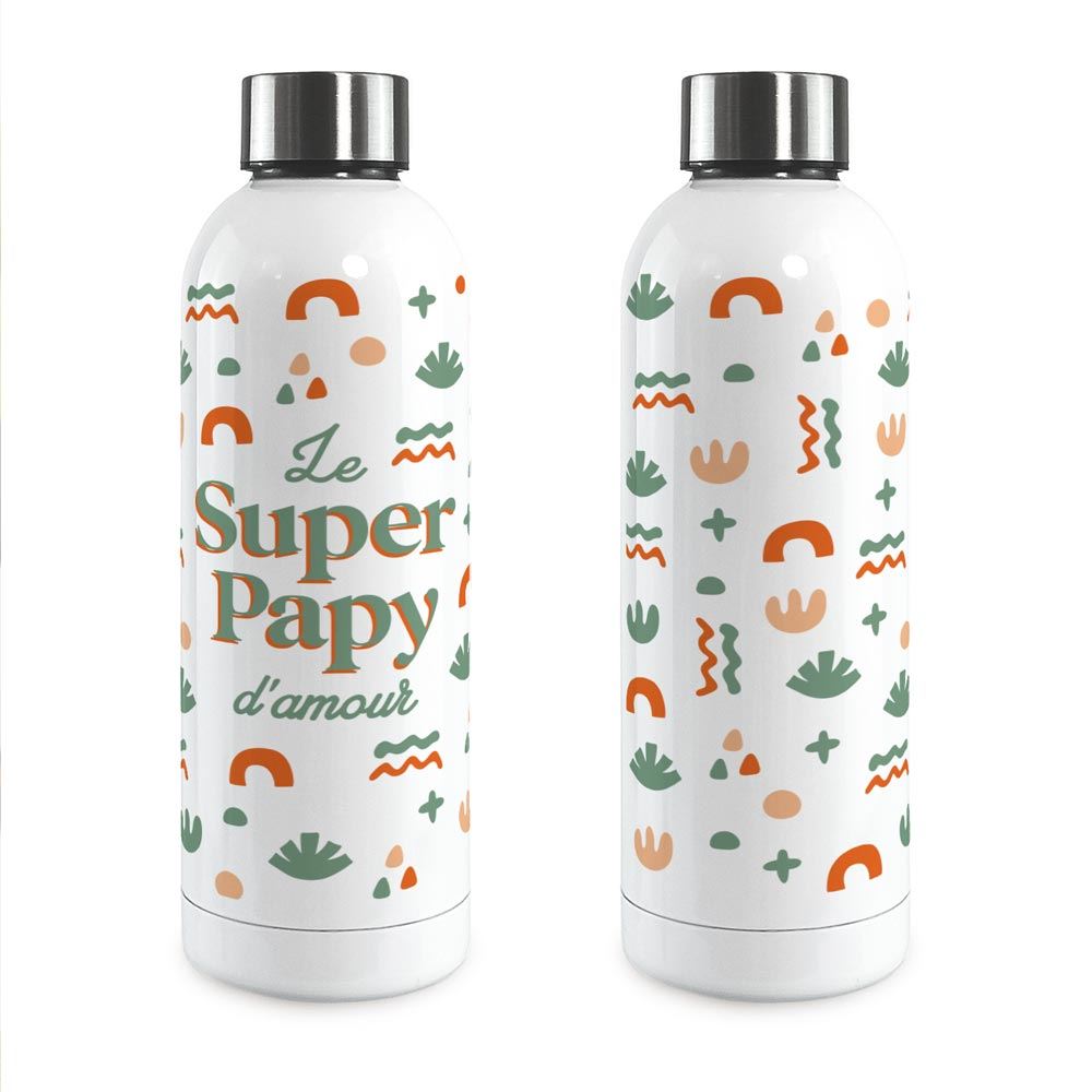 Bouteille isotherme super papy