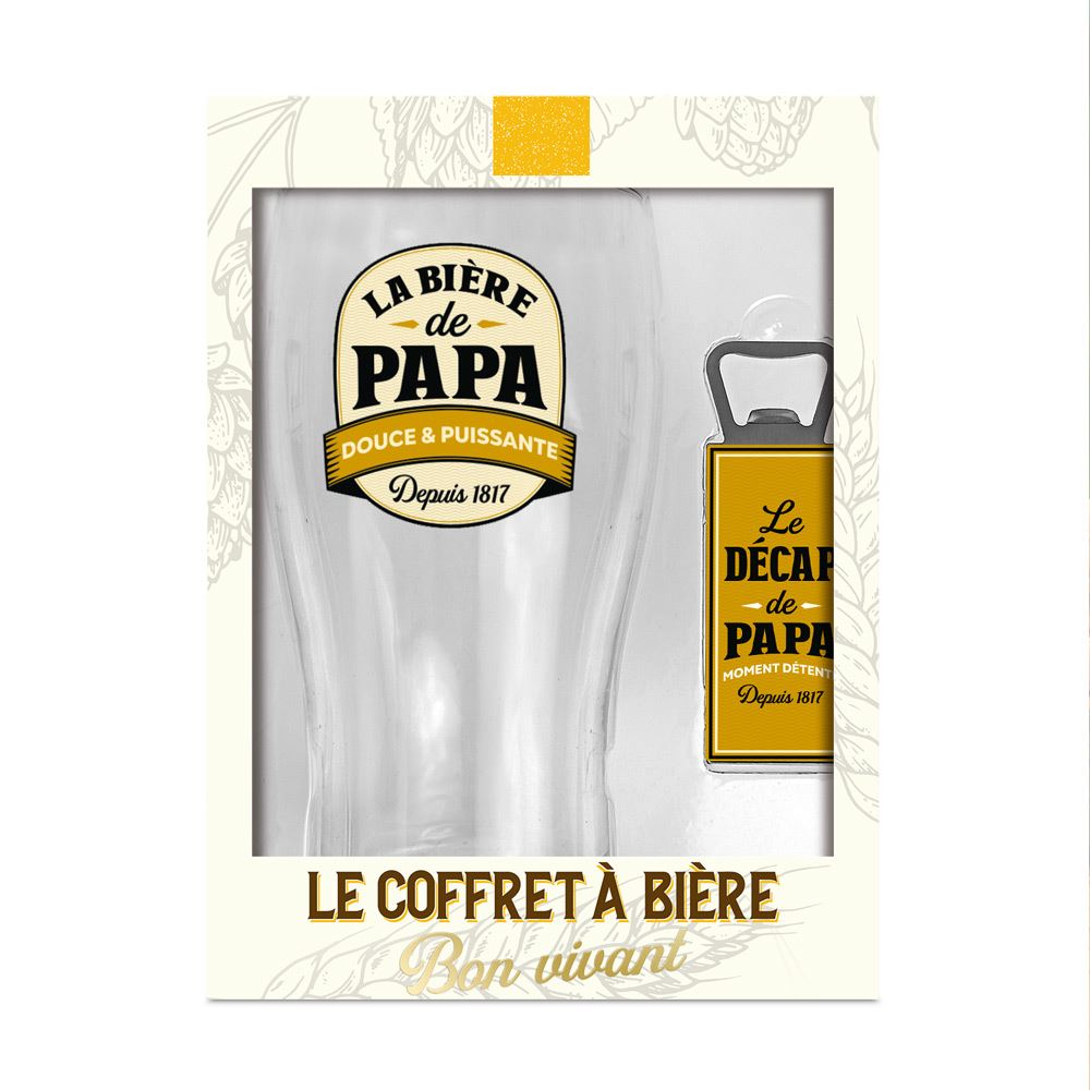 Coffret bière de papa