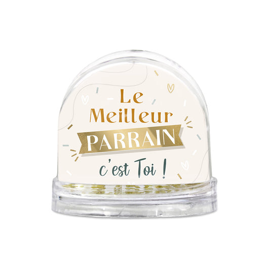 Boule A Neige "Meilleur Parrain"