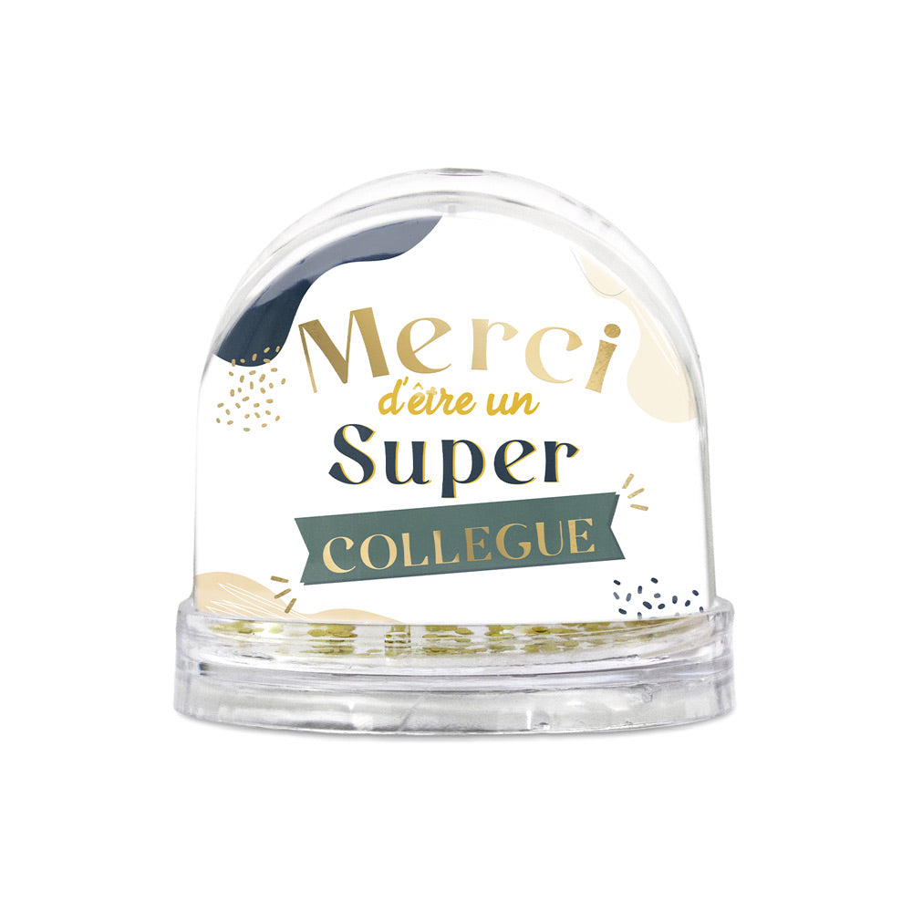 Boule A Neige "Super Collègue"