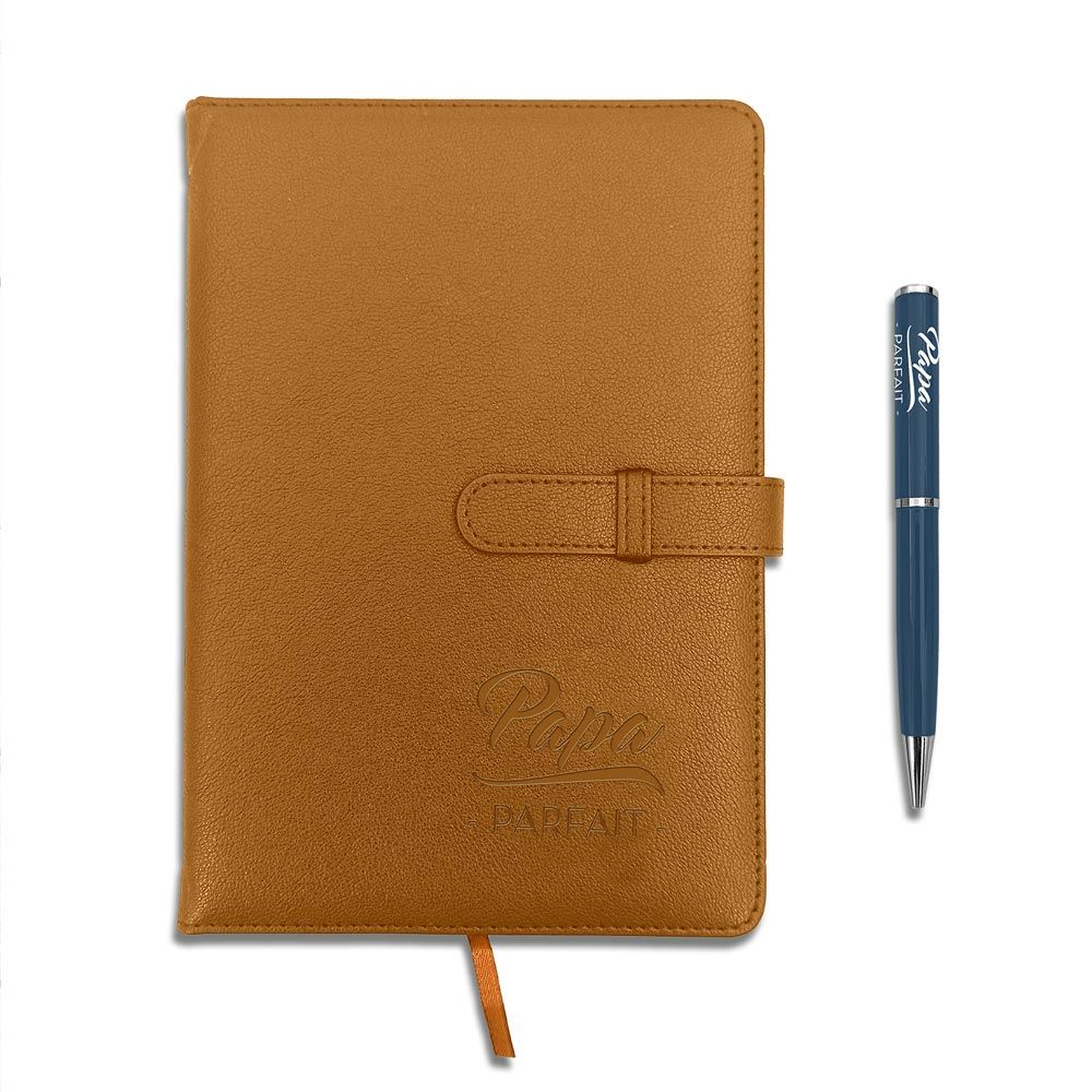 Coffret Carnet Notes+Stylo Papa