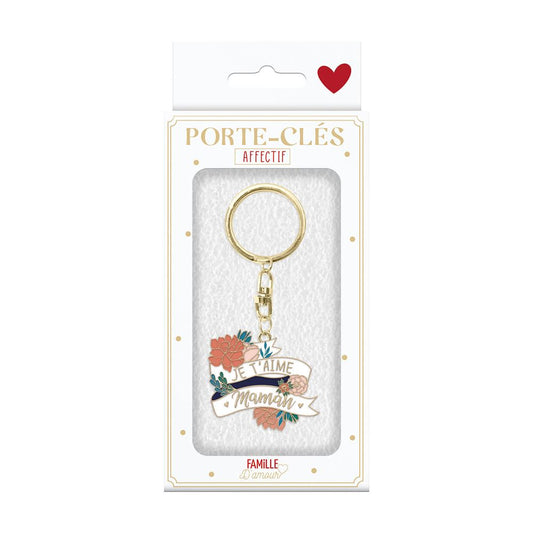 Porte Clés "Je T'Aime Maman"