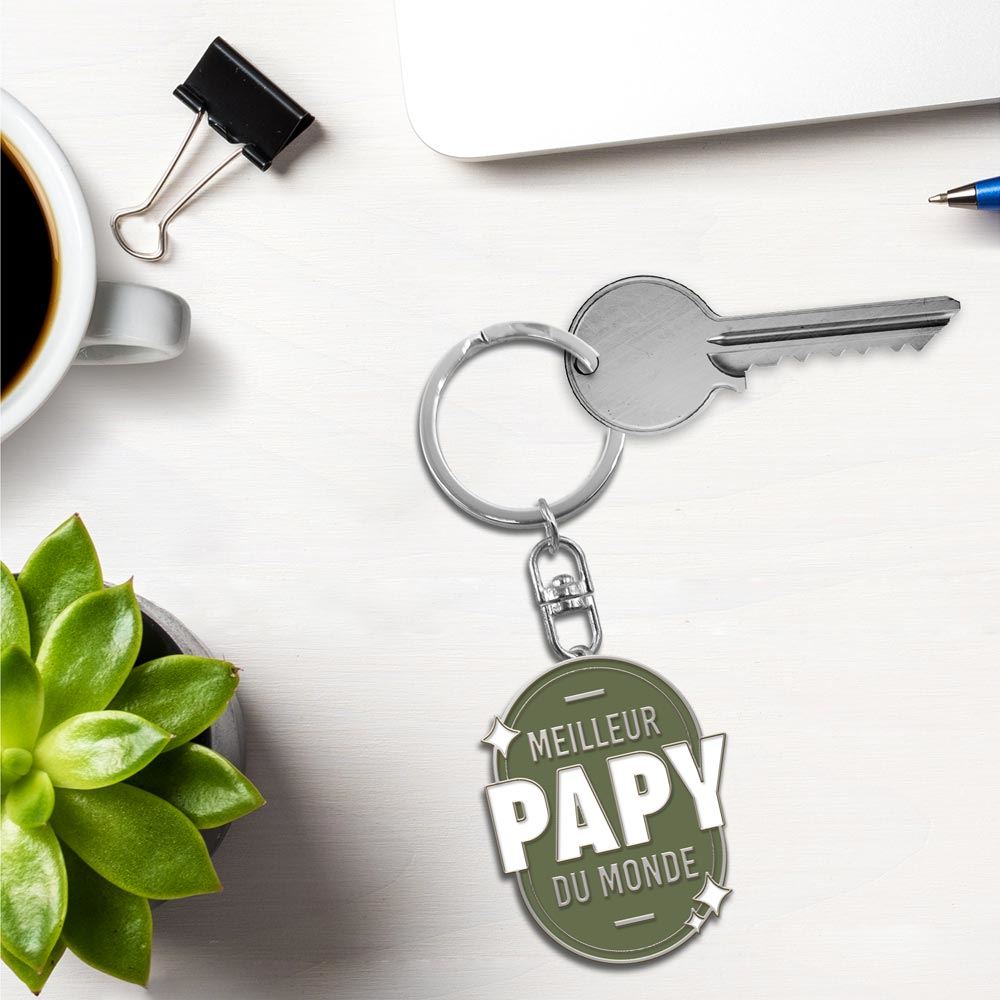 Porte clés meilleur papy