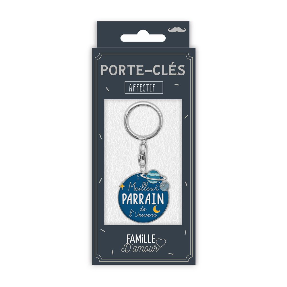 Porte Clés "Meilleur Parrain"