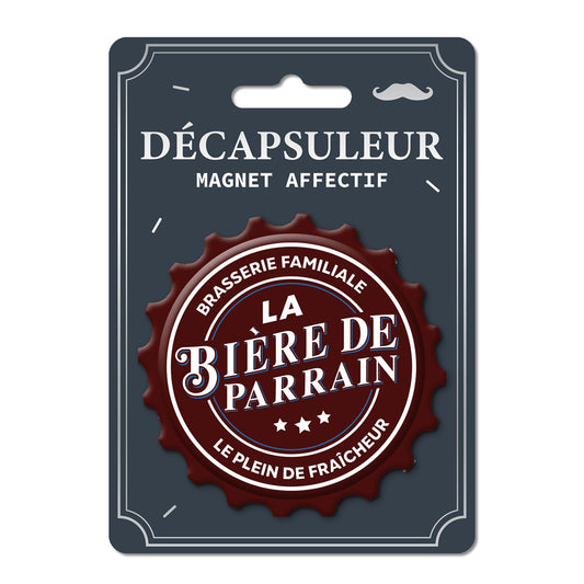 Decapsuleur "La Biere Du Parrain"