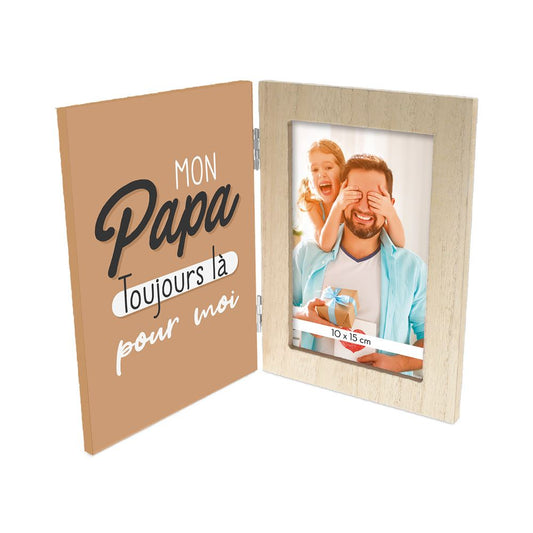 Cadre photo double papa