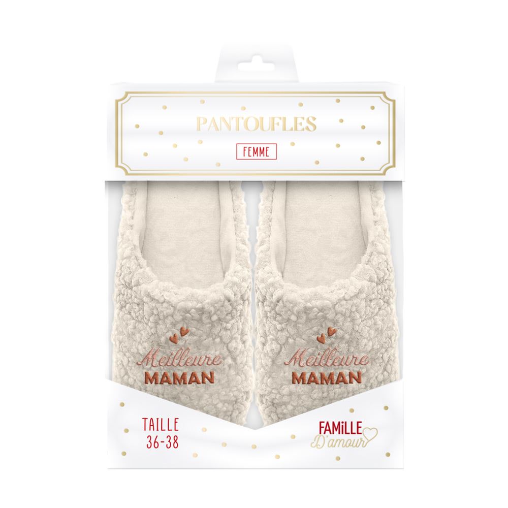 Pantoufles maman