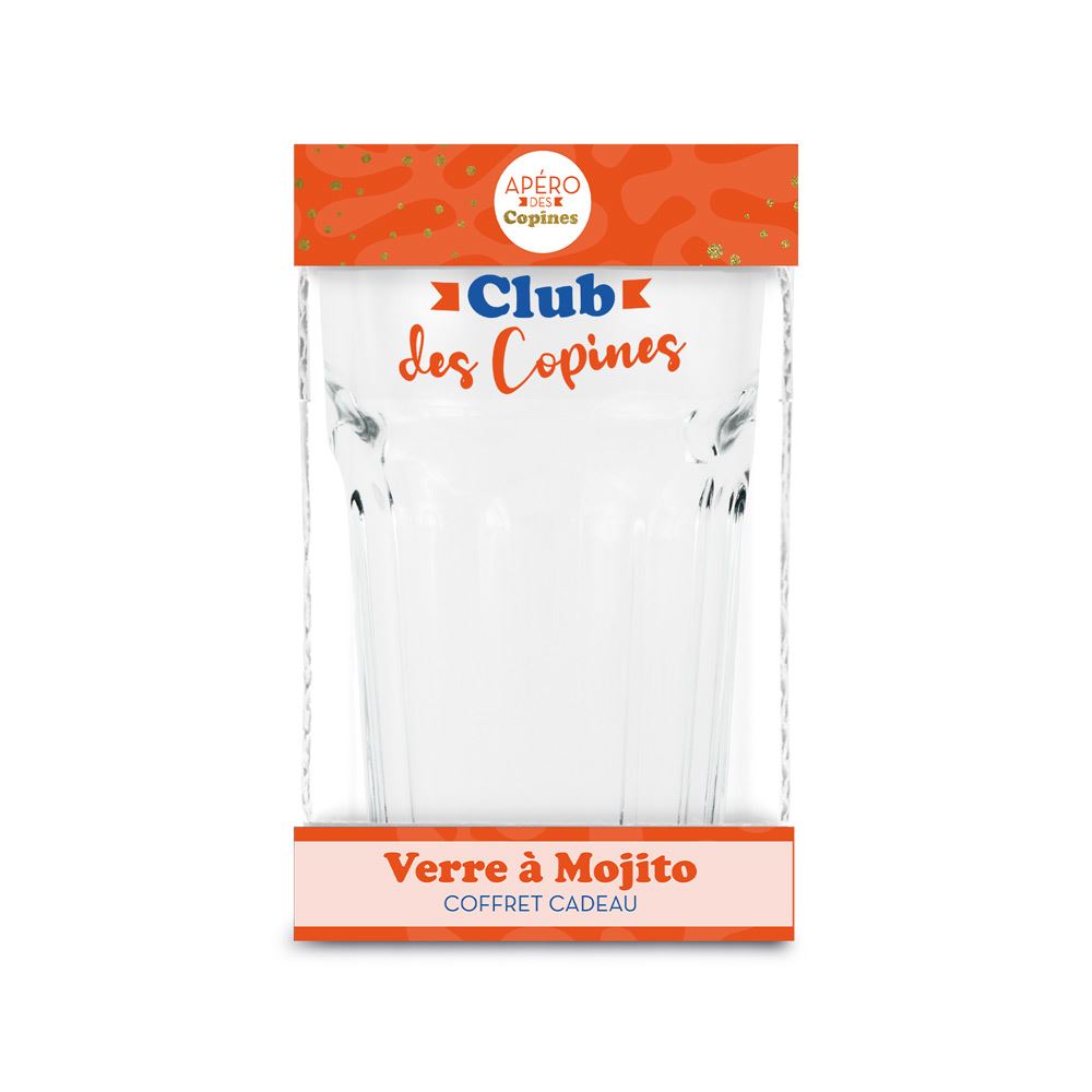 Coffret Verre Mojito Apero Des Copines