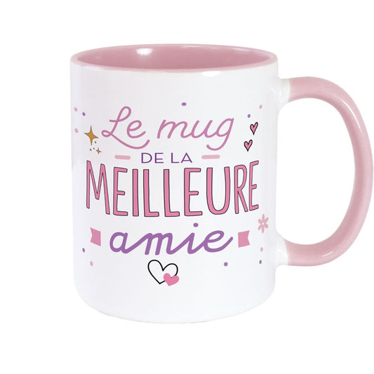 Mug Rose De La Meilleure Amie