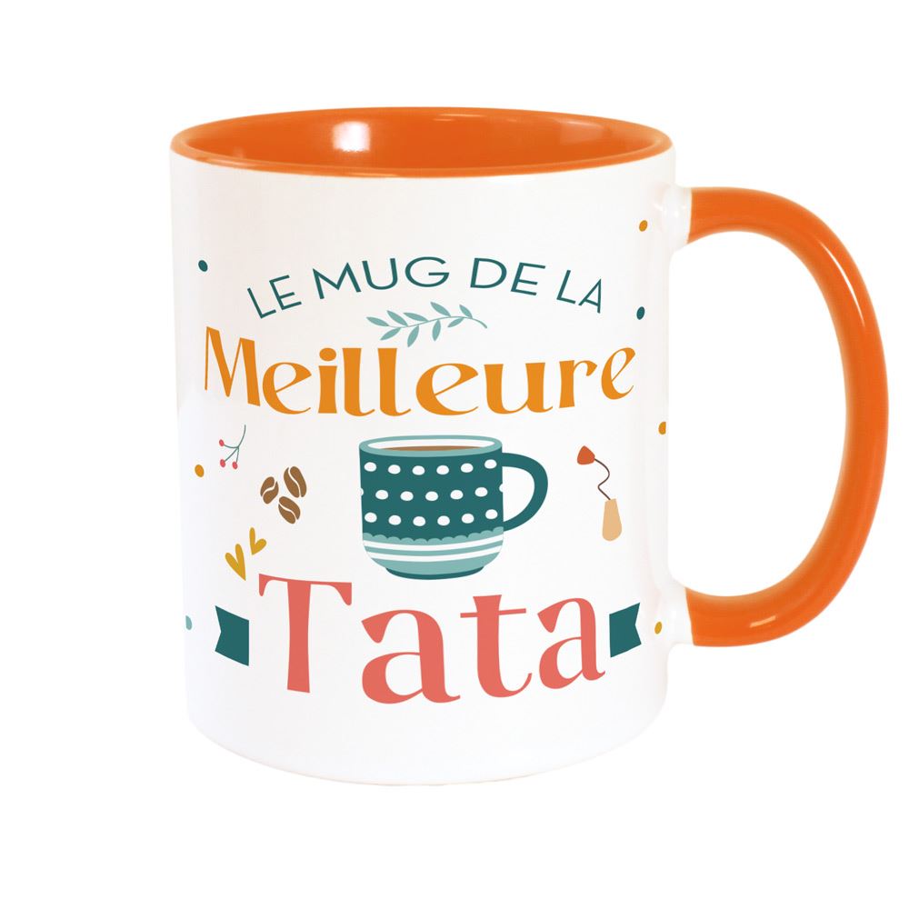 Mug Orange Meilleure Tata