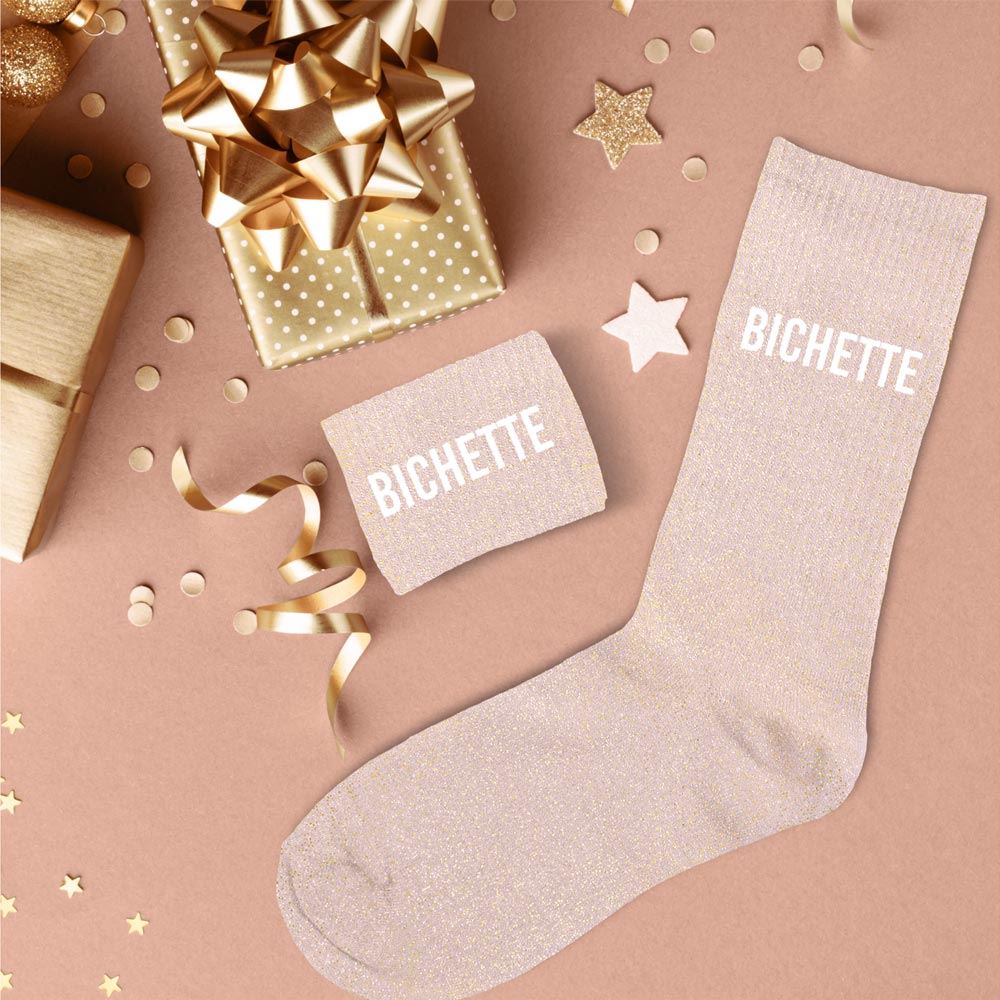 CHAUSSETTES PAILLETTES "BICHETTE"