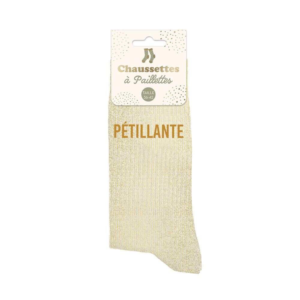 CHAUSSETTES PAILLETTES "PETILLANTE"