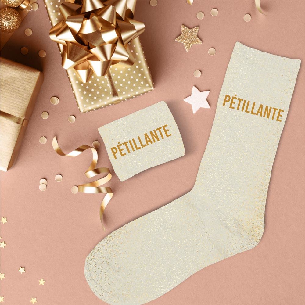 CHAUSSETTES PAILLETTES "PETILLANTE"