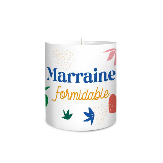 Bougie Affective Marraine Formidable