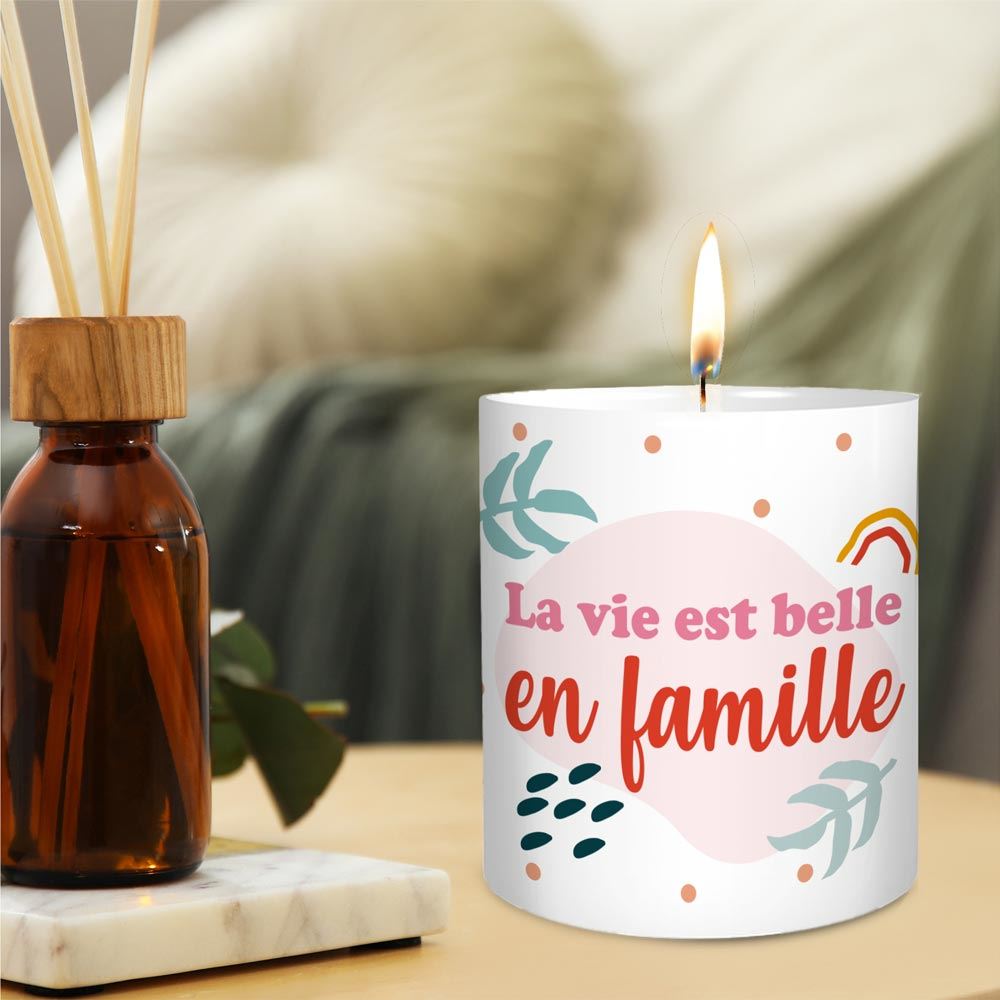 Bougie Affective Vie Belle En Famille