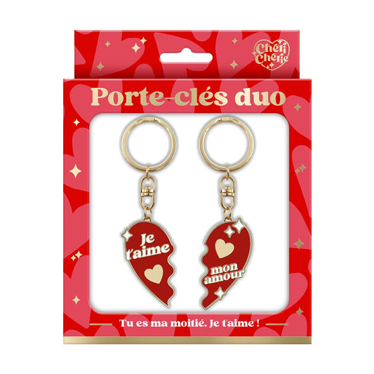 Porte clés duo amour