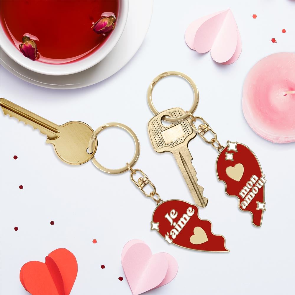 Porte clés duo amour